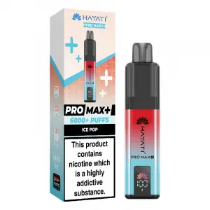 Ice Pop Hayati Pro Max Plus 6K Disposable Vape 20mg